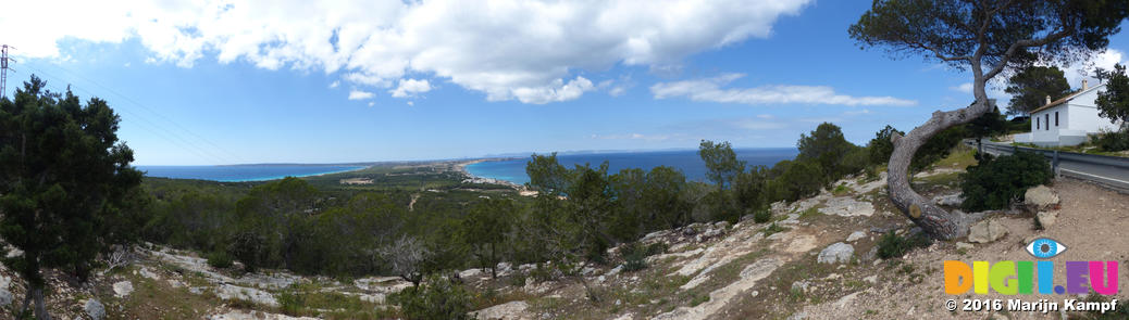 FZ027125-33 View over Formentera